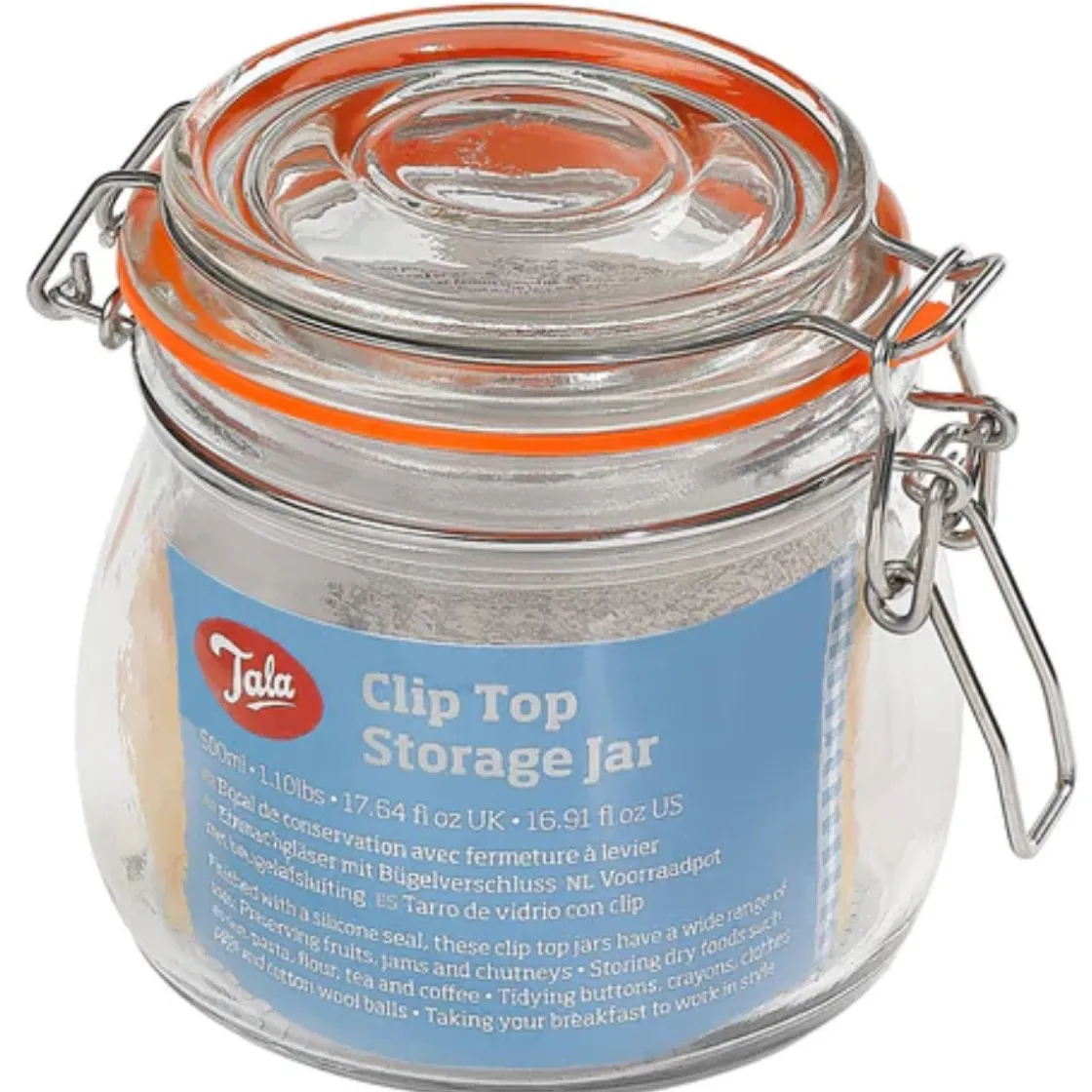 Tala Weckpot Glas 500ml*** Voorraadpotten En Bewaardozen