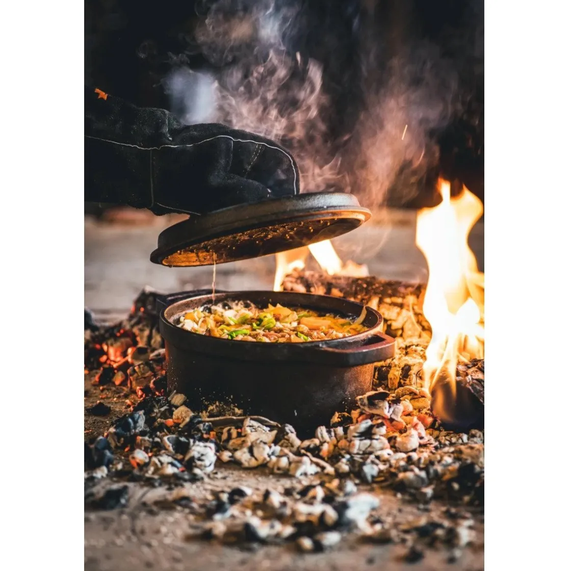 The Windmill BBQ Pan Gietijzer Ø22cm (2,8L)* Pannen En Schalen