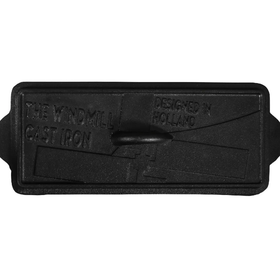 The Windmill Broodvorm Gietijzer 34x13,5x10cm* Rechthoekige Bakvormen