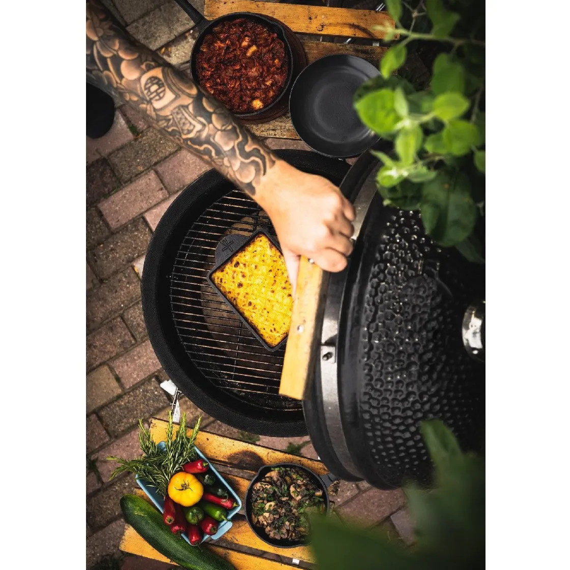 The Windmill Ovenschaal Gietijzer 26x15x5cm* Pannen En Schalen