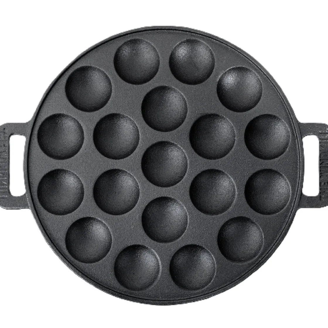 The Windmill Poffertjespan Gietijzer Ø24cm* Speciale Bakvormen