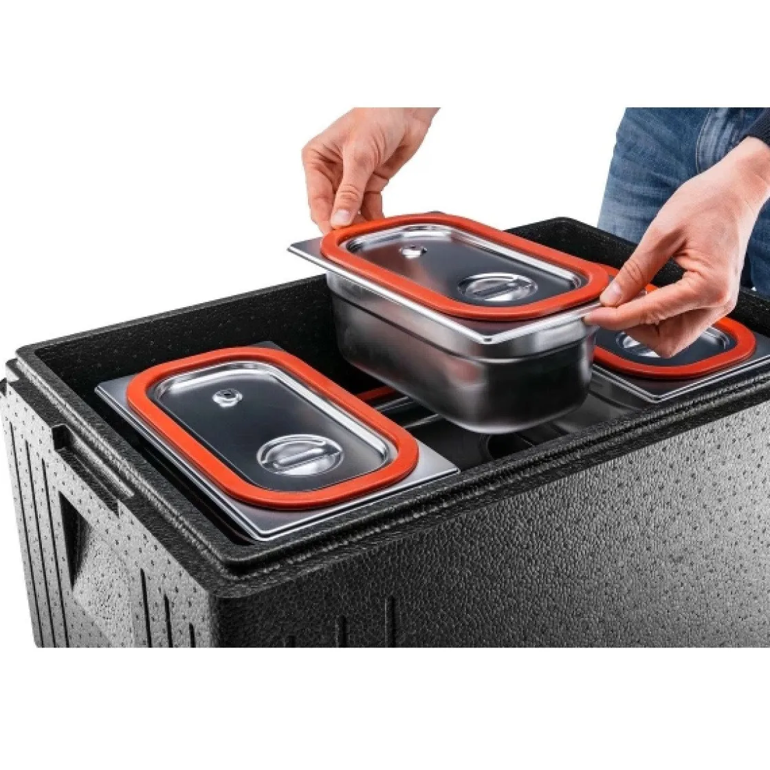 Thermohauser Thermobox Incl. Deksel Eco Line 60x40x30,5cm* Thermoboxen