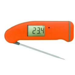 Overig Thermometer Geijkt -50°C tot + 300°C.Thermapen Oranje* Thermometers En Timers