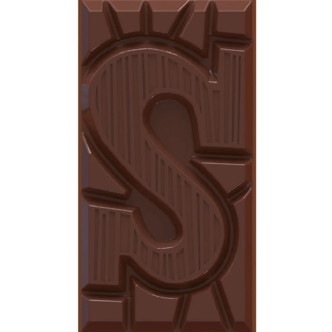 Tony's Chocolonely Letterreep Puur Pepernoot - S - 180g* Snoepgoed|Chocolade Decoraties