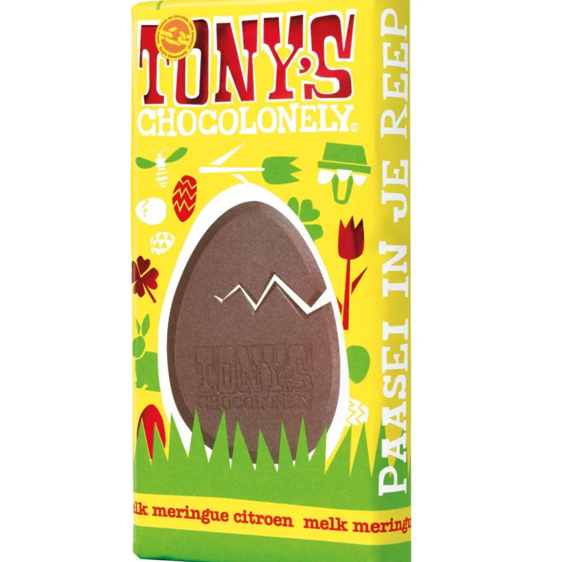 Overig Tony's Chocolonely Paasreep Melk / Meringue / Citroen 180g* Snoepgoed|Chocolade Decoraties