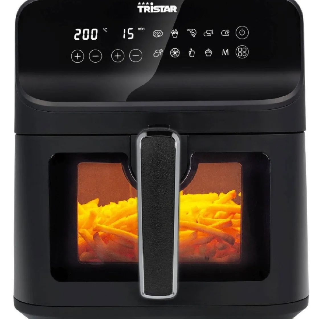 Tristar Airfryer met Kijkvenster 6,2L - 1350W*** Bak- En Kookapparaten