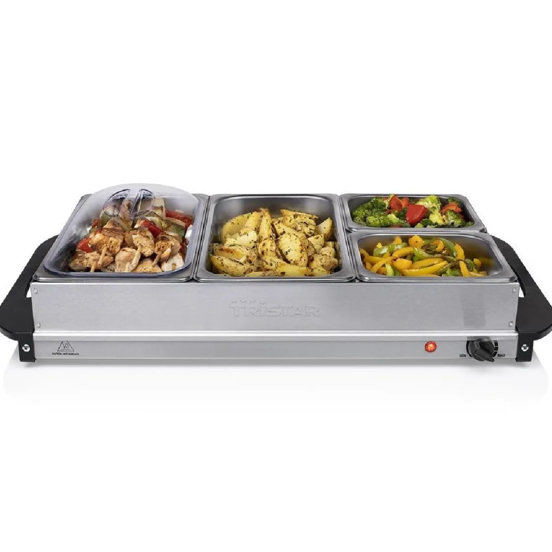 Tristar Buffetwarmer 2x2,4L 2x1L* Bak- En Kookapparaten