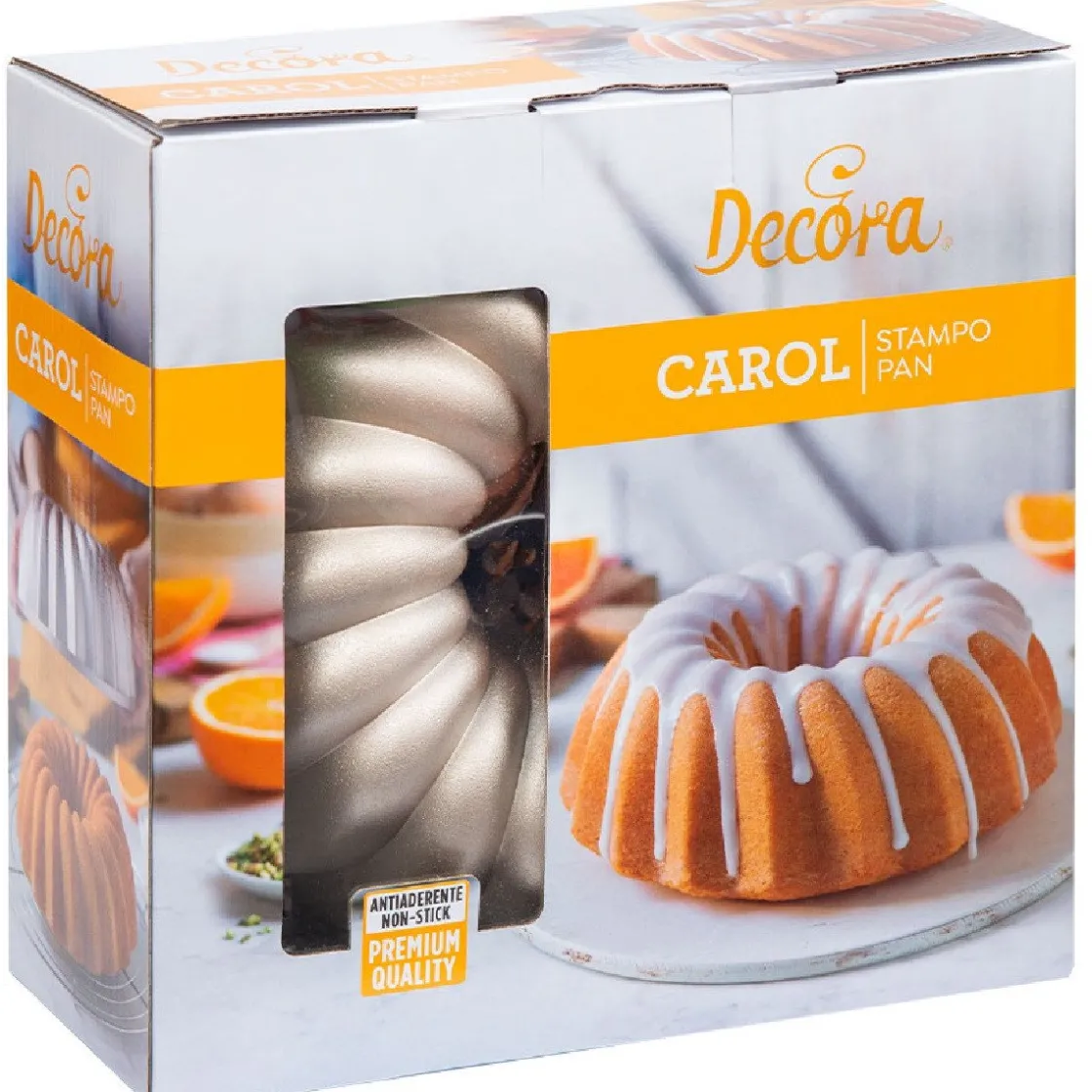 Decora Tulband Bakvorm Carol Ø24x10cm* Speciale Bakvormen