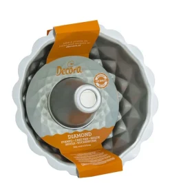 Decora Tulband Bakvorm Ciambella Diamante Ø20x8(h) cm* Speciale Bakvormen