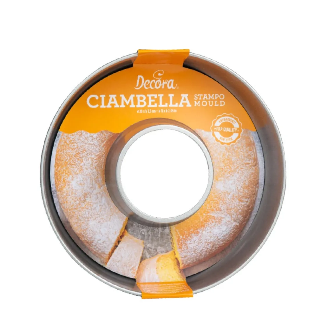 Decora Tulband Bakvorm Ciambella Ø28x7,5(h) cm* Speciale Bakvormen