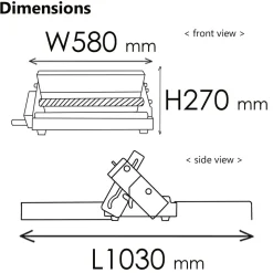 Overig Uitrolmachine RS201* Rolstokken