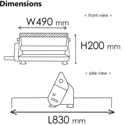 Overig Uitrolmachine RS101* Rolstokken