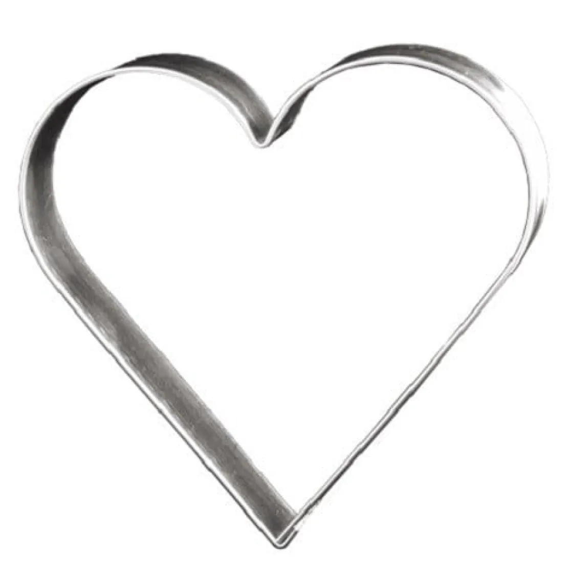 Overig Uitsteker Hart groot 12 x 2,3 cm* Figuur Stekers