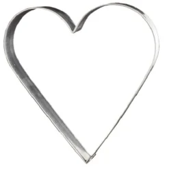 Overig Uitsteker Hart groot 19 x 2,3 cm* Figuur Stekers