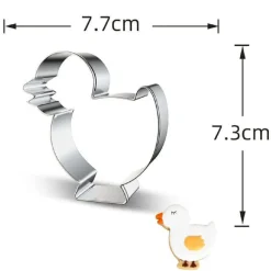 Happy Sprinkles Uitsteker RVS Kuiken* Figuur Stekers