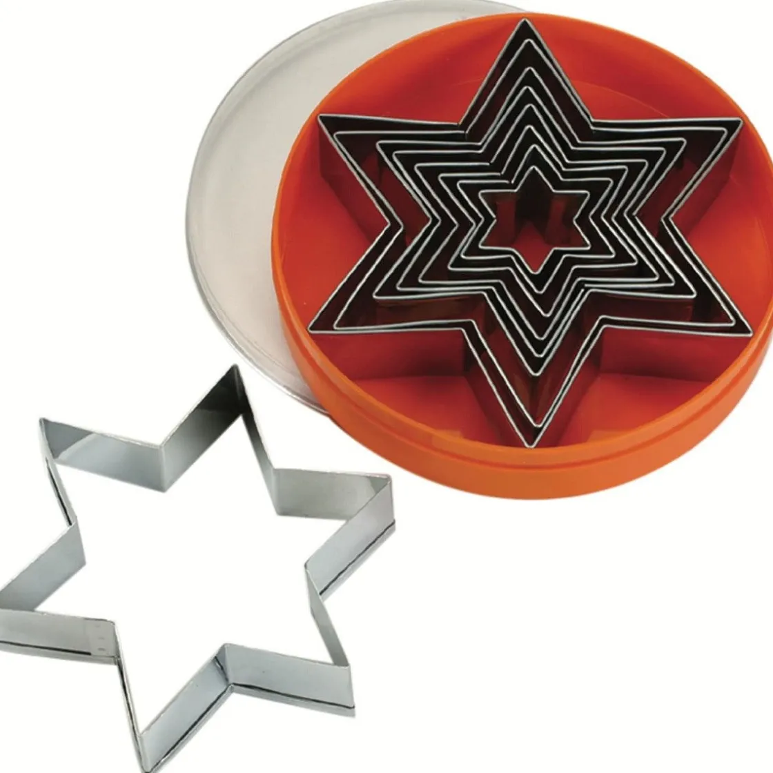 Overig Uitstekers Glad Ster RVS Professionele set/9*** Stekerdozen