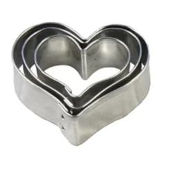 Overig Uitstekerset Hart Ø3,5-6,5cm Set/3* Figuur Stekers