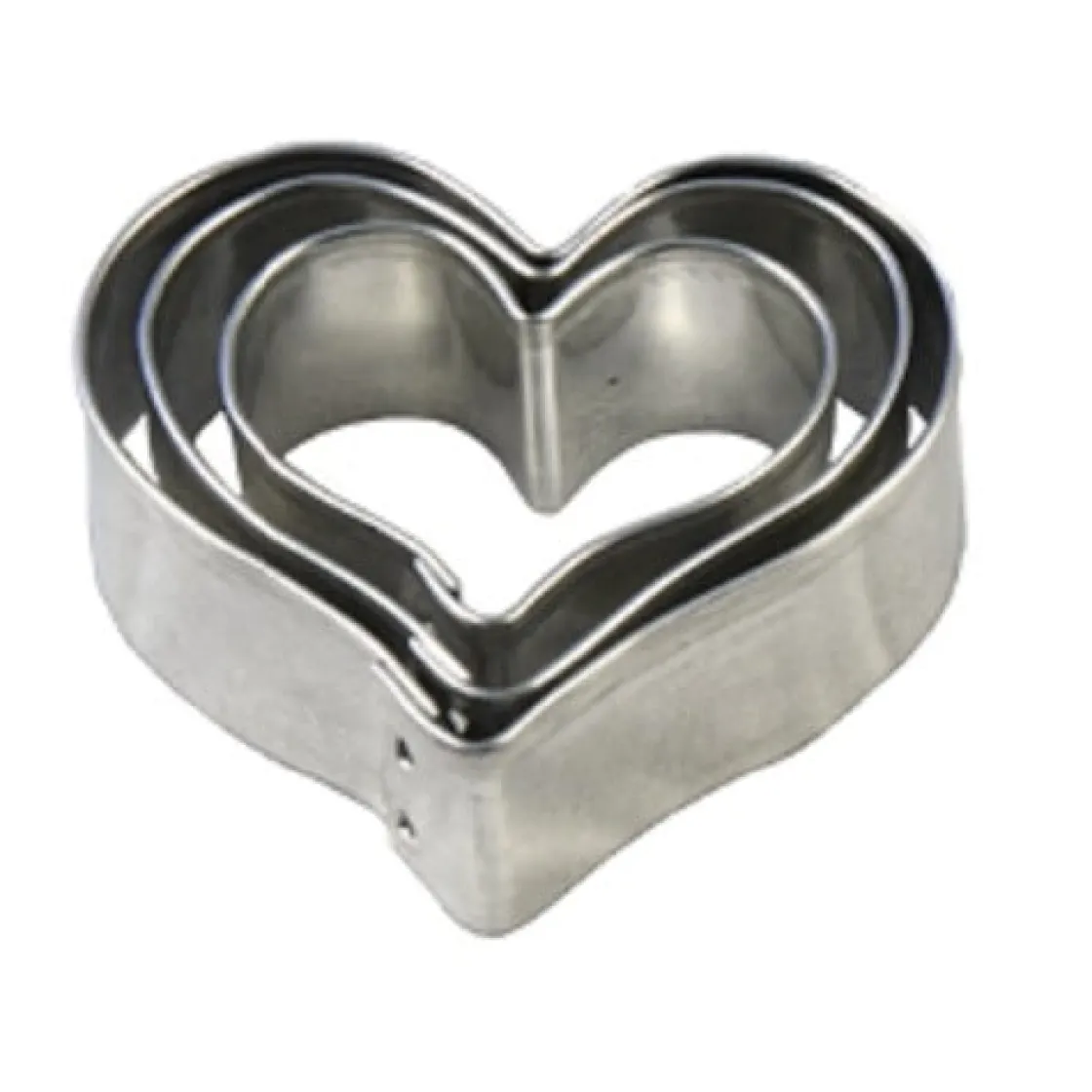 Overig Uitstekerset Hart Ø3,5-6,5cm Set/3* Figuur Stekers