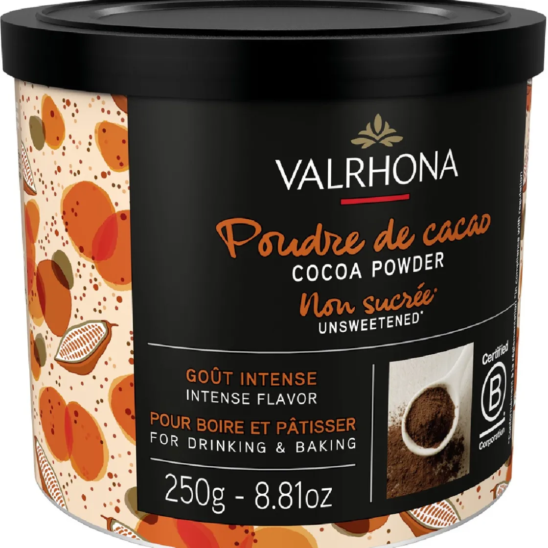 Valrhona Cacaopoeder 250g* Cacaoproducten|Chocolade
