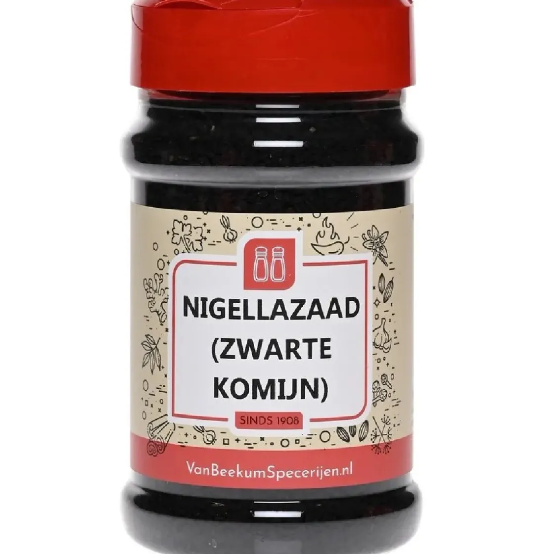 Van Beekum Nigellazaad (Zwarte Komijn) 160g* Kruiden En Specerijen