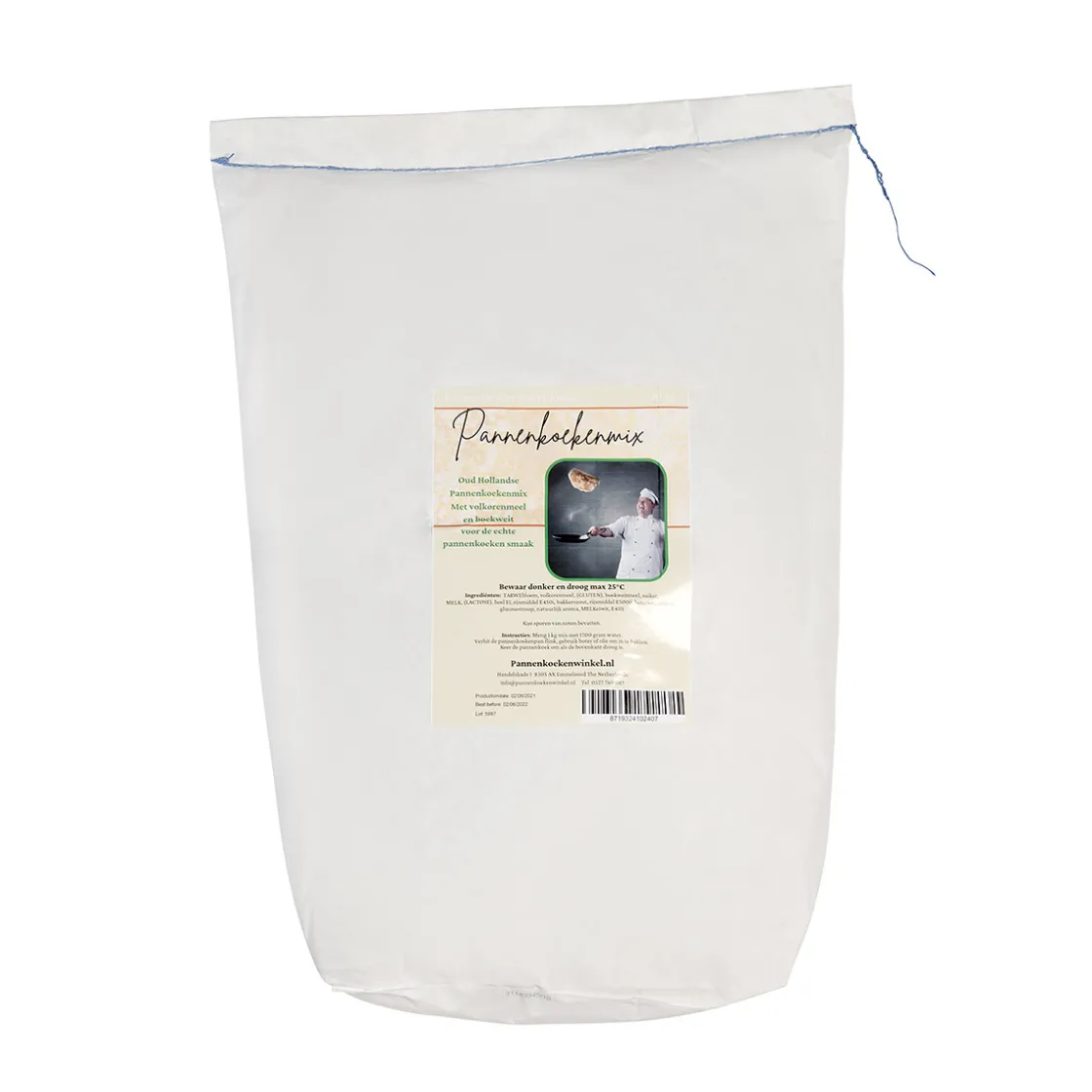 Van de Meester VanDeMeester Oud Hollandse Pannenkoekenmix 10kg* Banketmixen|Bekijk Alle Mixen