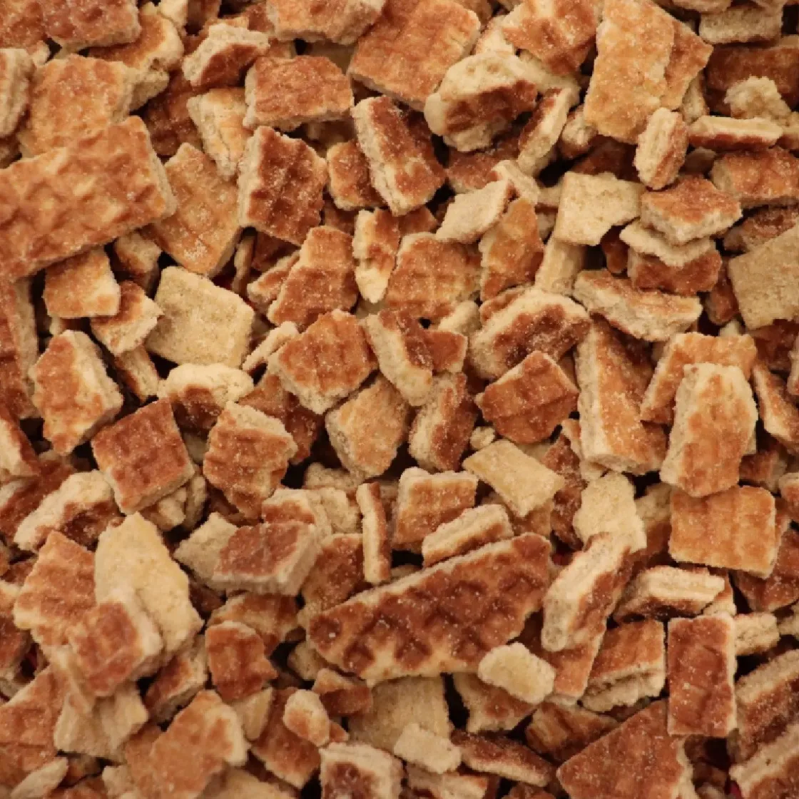 Van de Meester VanDeMeester Stroopwafel Stukjes 2kg* Ijsdips|Eetbare Strooisels