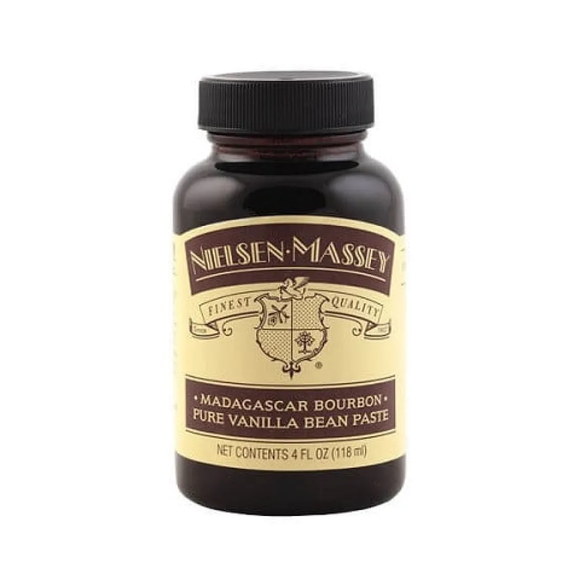 Nielsen-Massey Vanilleboon Pasta Bourbon 118ml* Fruit En Vanille|Smaakpasta