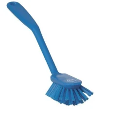 Vikan Afwasborstel Uitstaande vezels Medium Blauw* Borstels