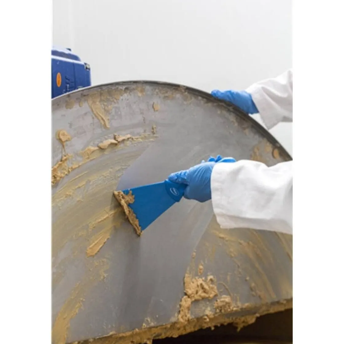 Vikan Handschraper Nylon Blauw 10cm* Vloertrekkers En Schrapers