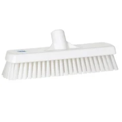 Vikan Schrobber Hard Wit 30cm* Vloervegers En Schrobbers