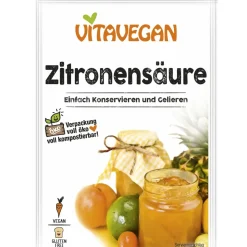 BioVegan VitaVegan Citroenzuur 10g* Hulpstoffen