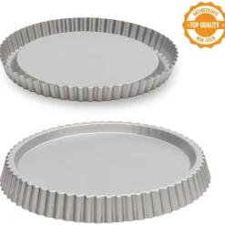 Decora Vlaai/Quichepan Ø28x3cm*** Ronde Bakvormen