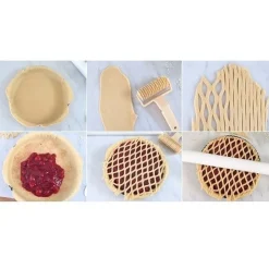 Overig Vlaairuitenroller kunststof 12cm* Brood En Vlaai Decoratie|Bakhulpmiddelen