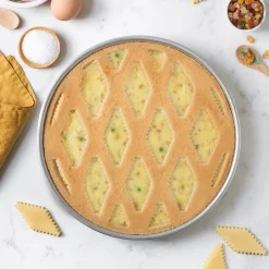 Decora Vlaaistans Kunststof Traditioneel Ø30 cm 2-delig* Brood En Vlaai Decoratie|Bakhulpmiddelen