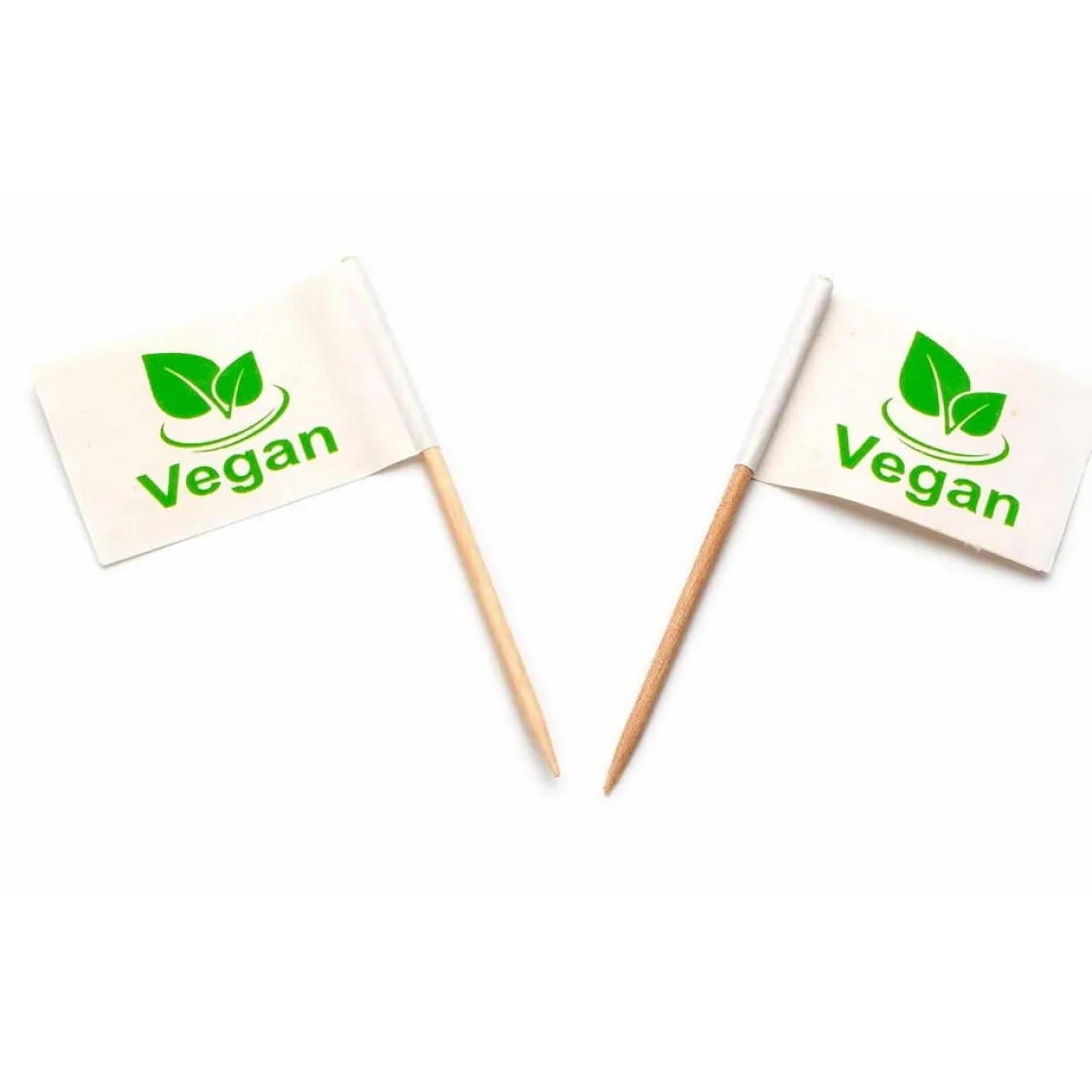 Overig Vlagprikker Vegan 500st.* Ijsprikkers|Prikkers En Ringen