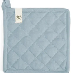 Walra Pannenlap Jeans Blauw Set/2* Ovenwanten En Handschoenen