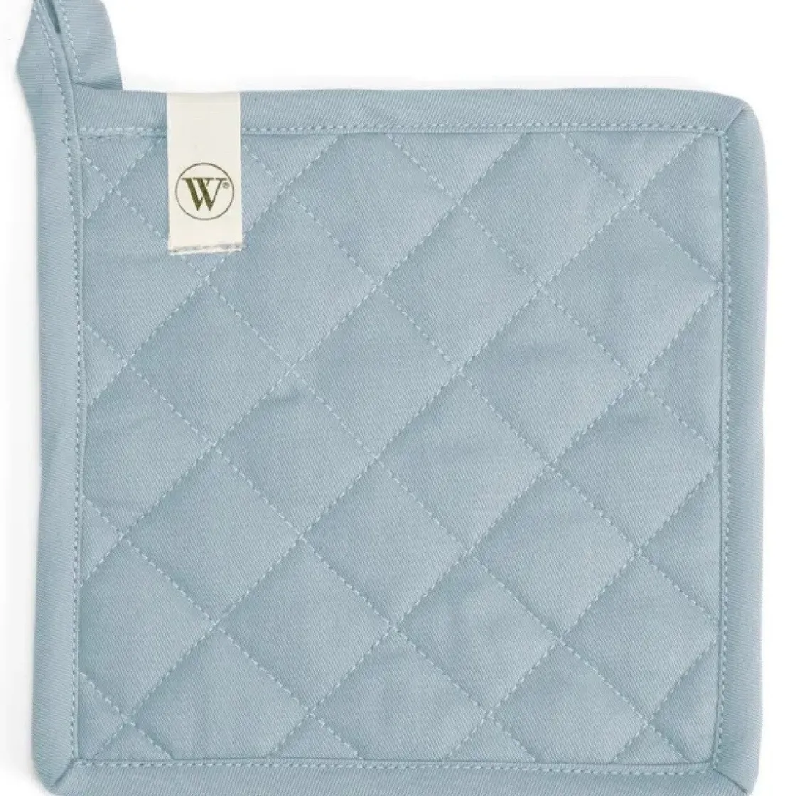 Walra Pannenlap Jeans Blauw Set/2* Ovenwanten En Handschoenen