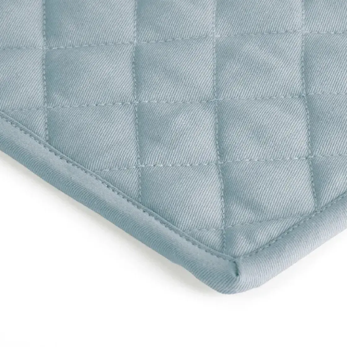 Walra Pannenlap Jeans Blauw Set/2* Ovenwanten En Handschoenen