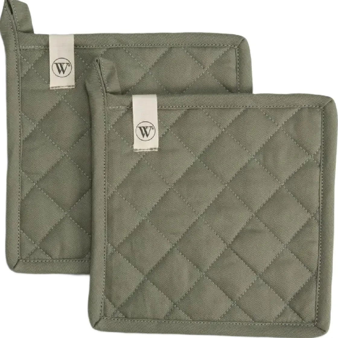 Walra Pannenlap Legergroen Set/2* Ovenwanten En Handschoenen