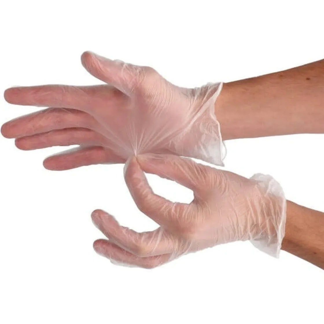 CMT Wegwerp Handschoenen Vinyl Poedervrij Wit XL 100st.* Ovenwanten En Handschoenen|Ovenwanten En Handschoenen