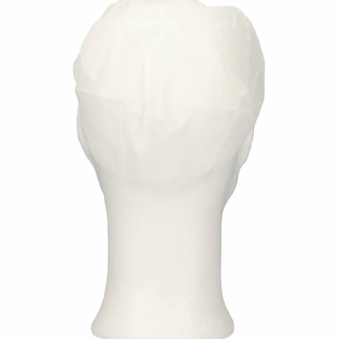 CMT Wegwerppet Wit met Klep 100st.* Hoofddeksels