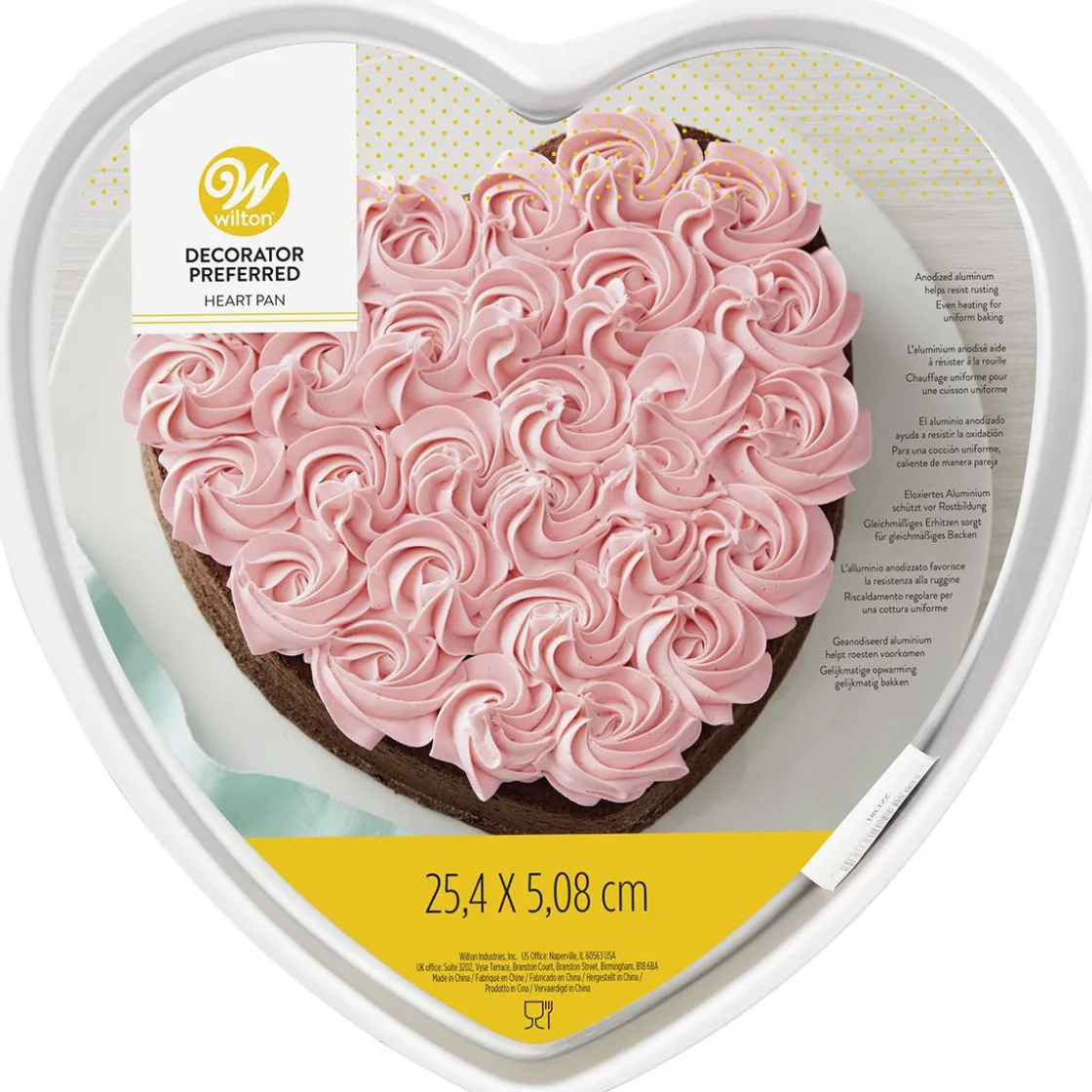 Wilton Bakvorm Hart 25x5cm* Speciale Bakvormen