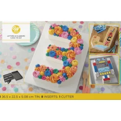 Wilton Bakvorm Letters en Nummers* Speciale Bakvormen