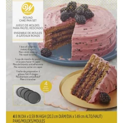 Wilton Bakvormen Easy Layers Rond 20cm set/4* Ronde Bakvormen
