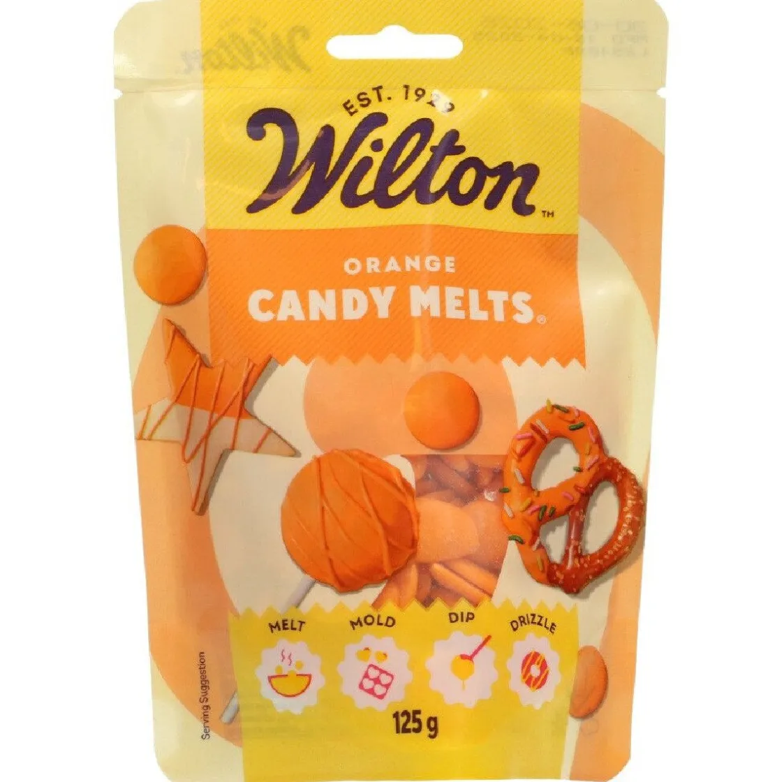 Wilton Candy Melts Oranje 125g* Candy Melts