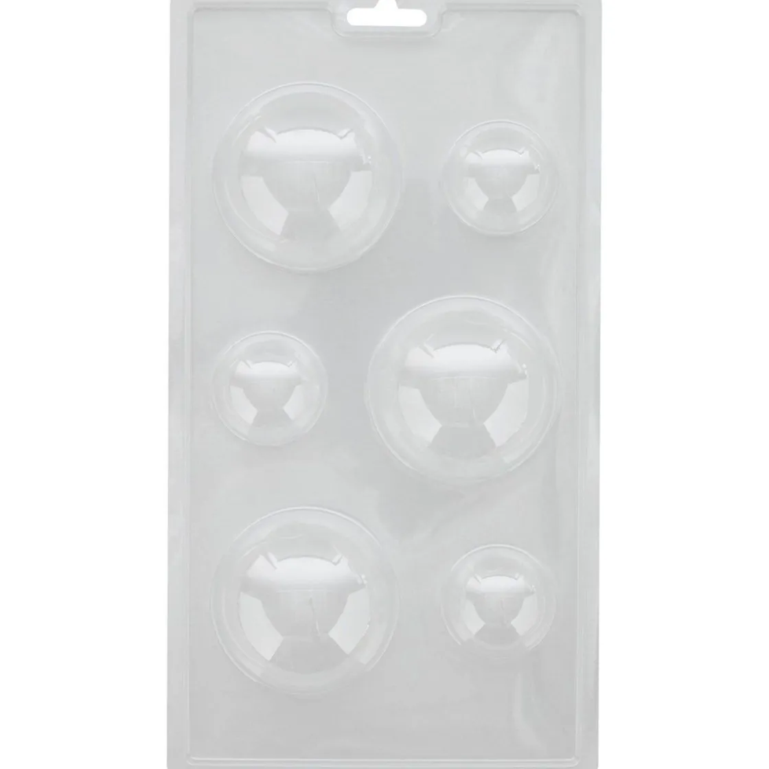 Wilton Chocolade Holvorm Halve Bollen (6x)*** Hol Vormen