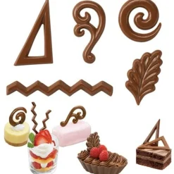 Wilton Chocolademal Galettes (10x)* Figuur Mallen