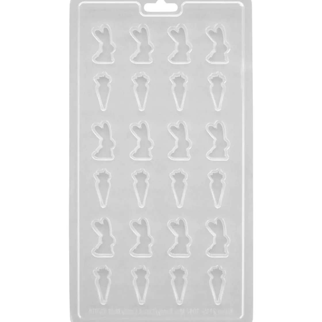 Wilton Chocolademal Wortel & Mini Konijn (24x)* Figuur Mallen