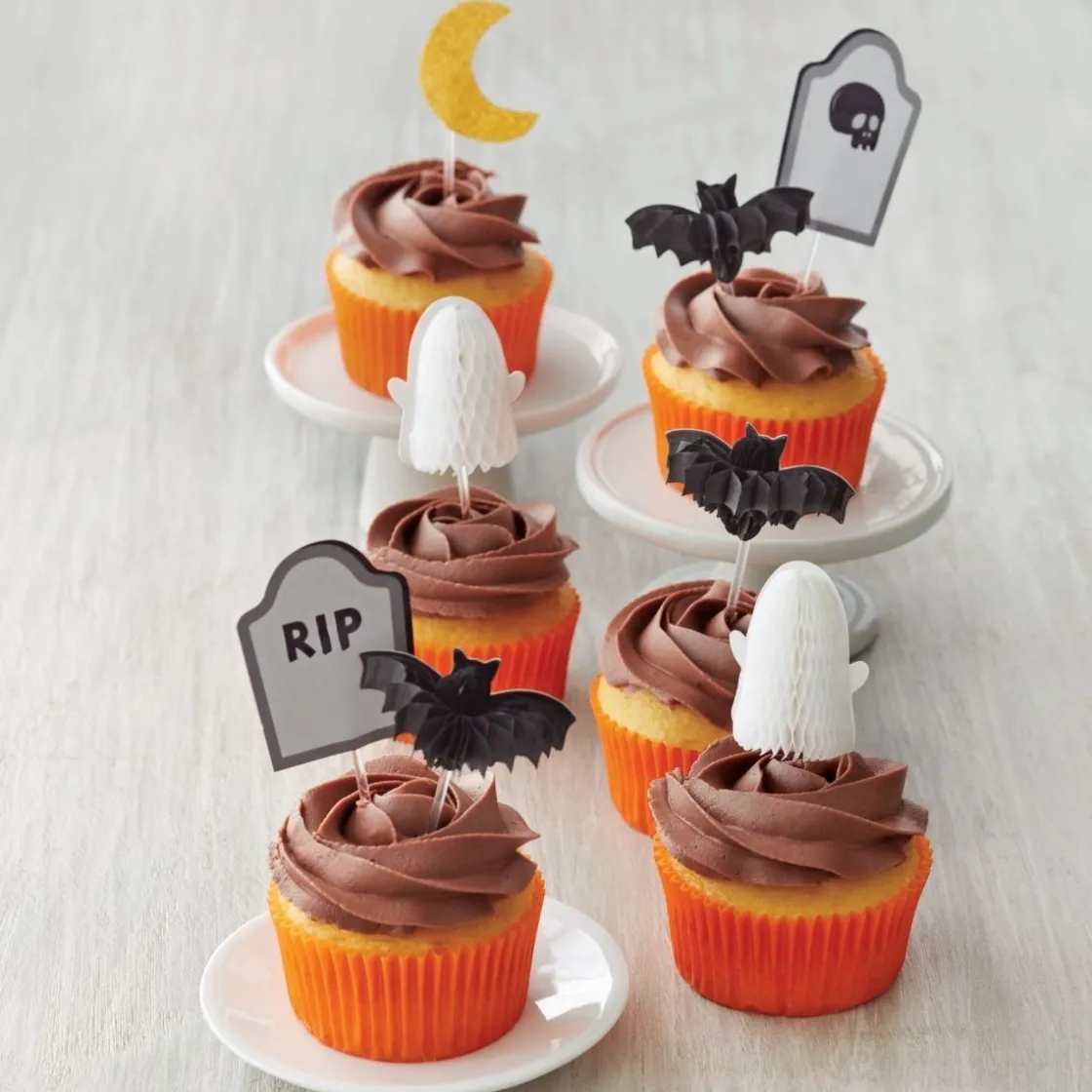 Wilton Cupcake Toppers Halloween 8st* Ijsprikkers|Prikkers En Ringen