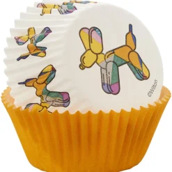 Wilton Cupcake Vormpjes Ballon Hond 75st*** Bakvormen Papier
